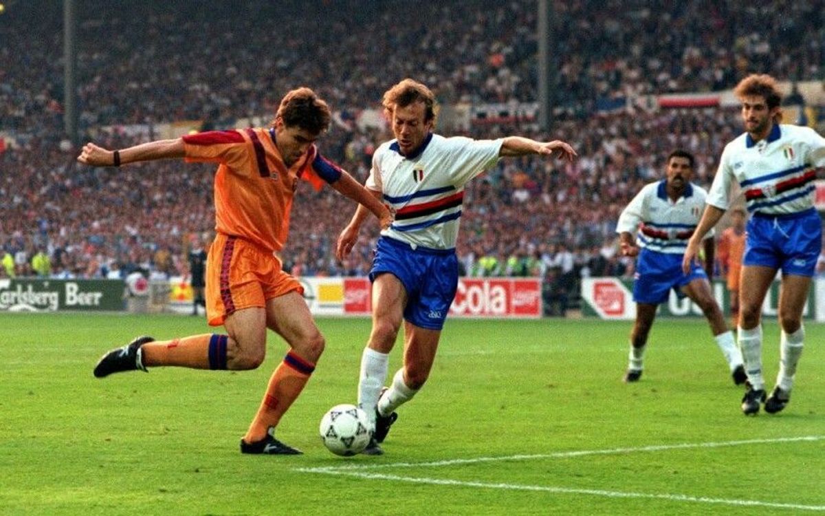 Barcelona v Sampdoria - Wembley Stadium, 1992 TEST
