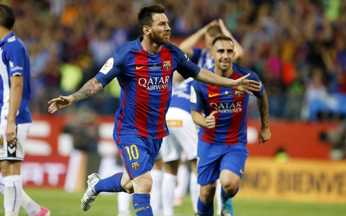Vidéo - Le Top buts de Messi en Finales de Coupe du Roi avec le FC Barcelone