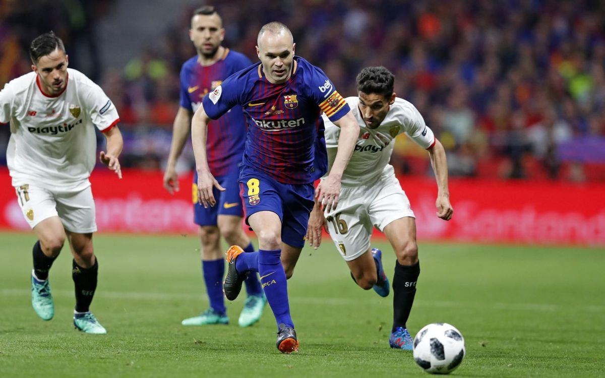 Vidéo - La finale de la Coupe du Roi d'Andrés Iniesta